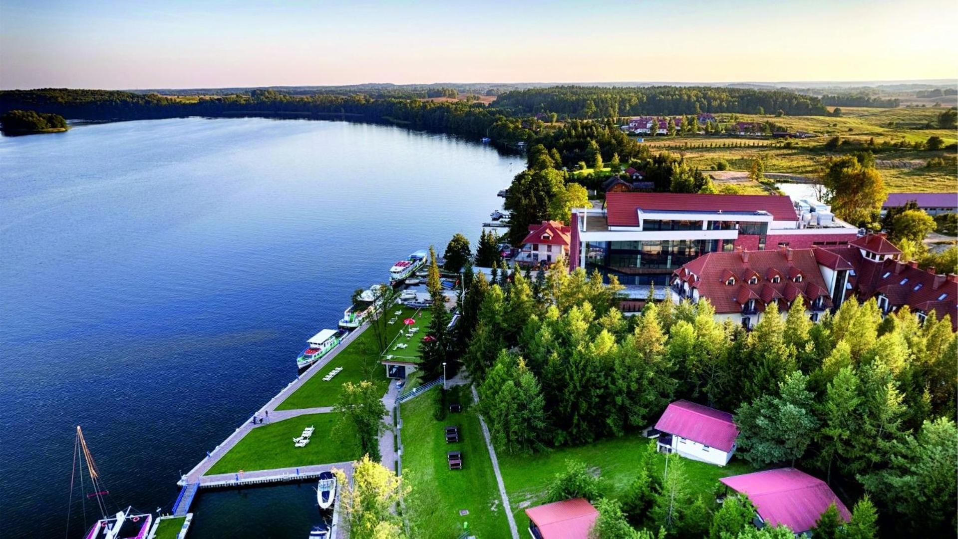 Domek Na Wodzie - Houseboat -Sauna, Taras Na Dachu, Dwie Sypialnie Mikołajki المظهر الخارجي الصورة